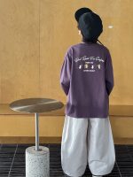 【90-160】Tシャツ プリント 長袖 カジュアル 男の子 - 画像 (3)