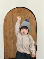 【73-110】セーター 無地 ラウンドネック 長袖 合わせやすい 男の子 - 画像 (7)