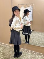 【100-170】セーター 女の子 透かし ハート シンプル - 画像 (5)