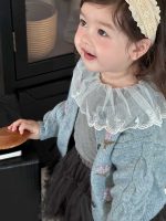 【73-110】ニットアウター トップス スカート 長袖 女の子 - 画像 (7)