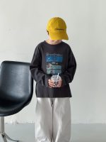【90-160】Tシャツ 長袖 プリント カジュアル かっこいい 男の子 - 画像 (5)