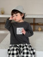 【73-110】パーカー 長袖 プリント カジュアル シンプル 男の子 - 画像 (7)