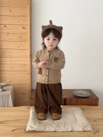 【73-120】セーターorパンツ 男の子 カートゥーン コーデュロイ - 画像 (2)