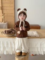【73-120】セーターorパンツ 男の子 カートゥーン コーデュロイ - 画像 (5)