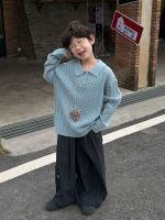 【90-160】セーター 折り襟 ニット 長袖 男の子 - 画像 (6)