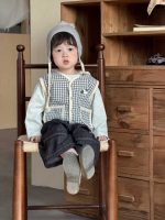 【73-110】ベスト Tシャツ ズボン チェック柄 プリント デニム 男の子 - 画像 (4)