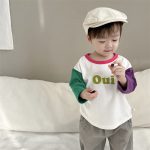【73-100】Tシャツ プリント シンプル カジュアル 男の子 - 画像 (7)