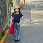 【80-130】長袖Ｔシャツ 女の子 ドット柄 レイヤード おしゃれ - 画像 (3)