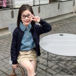 【100-170】カーディガン 女の子 ニット レトロ 8色選べる - 画像 (8)