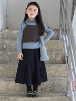 【100-150】トップスorスカート 女の子 フリル 韓国風 着せやすい - 画像 (3)