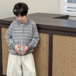 【90-160】セーター 折り襟 長袖 ストライブ 男の子 - 画像 (7)
