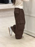 【100-170】パンツ 女の子 花柄 おしゃれ クール - 画像 (3)