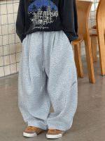 【90-160】トレーナーorパンツ 男の子 韓国風 ウォッシュ加工 ストリート - 画像 (9)