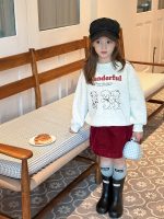 【90-170】トレーナー 女の子 カートゥーン プリント カジュアル - 画像 (5)