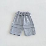 【80-130】パンツ 女の子 フリル リボン付き 無地 - 画像 (9)