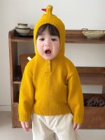 【73-120】セーターorパンツ 男の子 フード付き かわいい