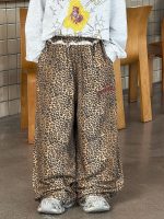 【90-160】ズボン ヒョウ柄 ゆったり カッコイイ 男の子