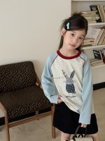 【100-170】長袖Tシャツ 女の子 ラグラン カートゥーン - 画像 (5)