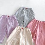 【80-130】パンツ 女の子 フリル 無地 4色選べる - 画像 (6)