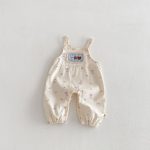 【73-100】サロペットorシャツ ベビー 可愛い ベージュ - 画像 (10)