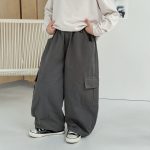 【90-160】パンツ 男の子 ポケット付き カジュアル ゆったり - 画像 (4)