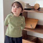 【73-120】トップスorパンツ 男の子 クルーネック ニット - 画像 (7)