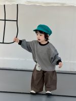 【73-110】パーカー ズボン カジュアル 切り替え 男の子 - 画像 (3)