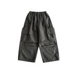 【90-160】パンツ 男の子 無地 ポケット付き トレンド - 画像 (6)