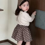 【73-100】スカート 女の子 花柄 合わせやすい - 画像 (2)