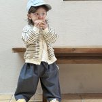 【73-100】ベストorアウターorパンツ 男の子 カジュアル ボーダー柄 - 画像 (5)