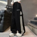 【120-170】ワイドパンツ 女の子 おしゃれ ゆったり カジュアル - 画像 (6)