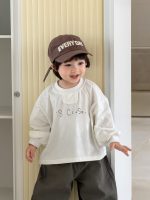 【73-110】アウター Tシャツ ズボン ファスナー プリント カジュアル 男の子 - 画像 (8)