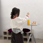 【80-130】トレーナー 女の子 ストリート風 シンプル - 画像 (9)