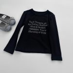 【90-150】長袖Tシャツ 女の子 おしゃれ カジュアル 柔らか - 画像 (17)
