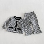 【66-90】セットアップ ベビー レトロ チェック - 画像 (15)