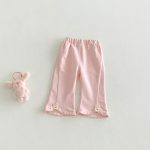 【73-120】トップスorパンツ ベビー どうぶつ刺繍 ニット - 画像 (10)
