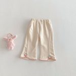 【73-120】トップスorパンツ ベビー どうぶつ刺繍 ニット - 画像 (11)