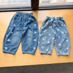 【80-150】パンツ キッズ デニム スター柄 - 画像 (11)