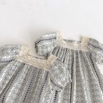【66-130】ロンパースorワンピース ベビー 姉妹服 レトロ - 画像 (6)