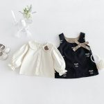 【73-110】クマブラウス&ワンピース ベビー かわいい - 画像 (4)