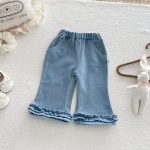 【73-100】パンツ ベビー ストレッチ デニム