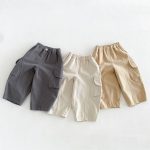 【80-130】パンツ 男の子 パステルカラー ルーズ - 画像 (2)