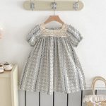 【66-130】ロンパースorワンピース ベビー 姉妹服 レトロ - 画像 (5)