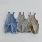【80-130】サロペット 男の子 ポケット付き デニム - 画像 (2)