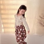 【80-150】ボトムス キッズ フラワーorペンギン - 画像 (7)
