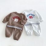 【80-130】セットアップ キッズ フェイクレイヤード カジュアル - 画像 (16)