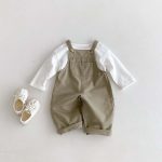 【80-130】サロペット 男の子 ポケット付き デニム - 画像 (13)