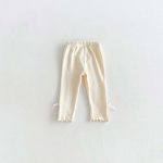 【73-100】レギンス ベビー リボン付き スウィート - 画像 (4)