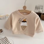 【73-100】セットアップ ベビー アイスクリーム 刺繍 シンプル - 画像 (16)