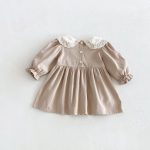 【73-110】ワンピース ベビー レトロ 刺繡 - 画像 (10)